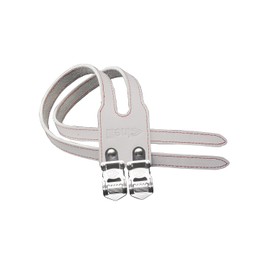 cinelli(チネリ) ダブルレザートーストラップ ホワイト 605021-000002 ONE SIZE 左右セット