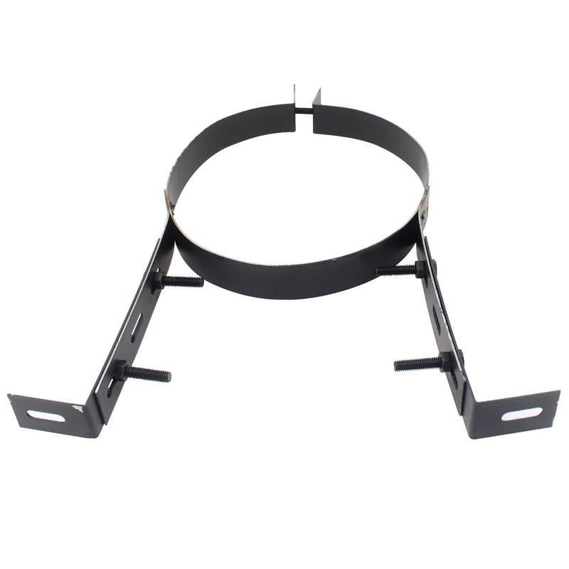 Chimney Wall Support Bracket Pellet Stove Pipe Strap Adjustable Wood