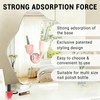 Luxe Louise Nail Polish Holder, Anti-Spill Silicone Nail Polish Holder