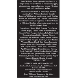 Evan Williams Spicy Apple Grilling Sauce