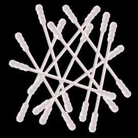 800 Pieces Cotton Swabs, Double Spiral Tipped with Paper Stick, Quality Cotton Heads- Sturdy Handle - Multipurpose, 4 Packs, 200 Pieces 1 Pack