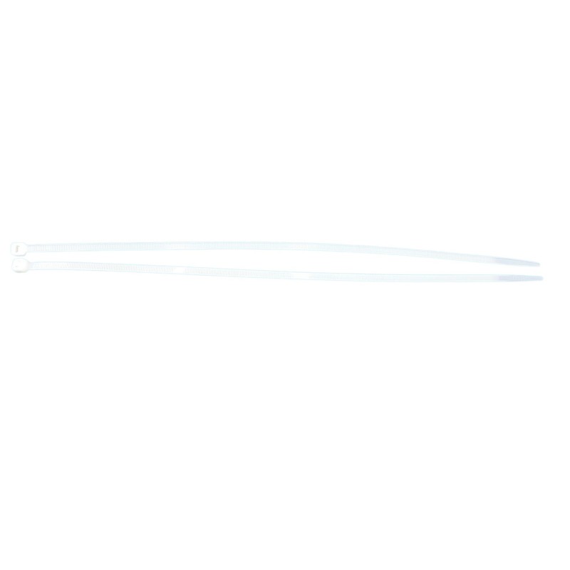 24 in. Cable Zip Tie 175 lbs. Multi-Purpose Self-Locking Clear