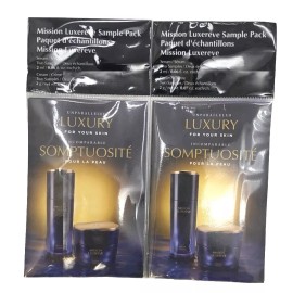 Avon Mission Luxereve Samples 2 Packs of 2 Serum and 2 Creams 2020 Japan Sealed