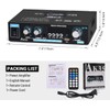HaoYiShang AK35 90W+90W Mini HiFi Digital Amplifier, 2 Channel Bluetooth