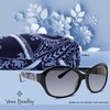 Vera Bradley Sunglasses Clamshell Case, Foxwood (Sunglass Case)