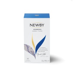 Verbena Herbal Tea – 25 Individually Wrapped Tea Bags – Citrusy & Caffeine-Free by Newby Teas