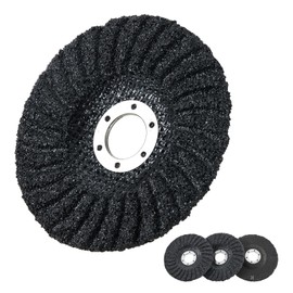 HONGUIS 4.5" x7/8" Silicon Carbide Grinding Stone Wheel,3 Pack Cup Grinding Discs for Granite Marble Concrete Masonry,24 Grit