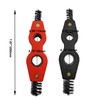 LOUZAGO 2 Pcs 4-in-1 Copper Pipe Cleaner, 1/2" & 3/4"