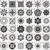 NOELAMOUR Stencil Sheet Mandala Drawing Template Mandala Fashionable Template Drawing