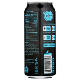 Tea Riot, Energy Drink Plant Powered Berry, 16 Ounce