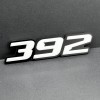 Emblem Badge 2x White black 392 Hemi Emblems 392 Side