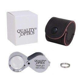 Quality Optics USA Folding Jewelers Loupe Style Pocket Magnifier