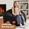 Homguava Bean Bag Chair,Teardrop Bean Bags for Teens Beanbag Chair
