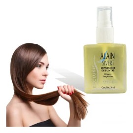 Alain Sivert Aceite Reparador De Puntas Abiertas O Dañadas Para Cabello Con Keratina, Sella Y Protege La Hebra Capilar, Tratamiento Para El Cabello Maltratado 30ml