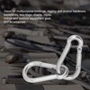 CNBTR 2 PCS 304 Stainless Steel Spring Snap Hook M8