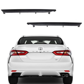 AutoJoy Club Rear Right and Left Bumper Trim Compatible with 2018 2019 2020 To yo ta Camry SE XSE Hybrid SE Matt Black Bumper Molding Trim Lower 2PCS 5272406010