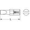 KS Tools 911.3309 1/4 Inch Classic Bit Slotted, 25 mm,