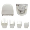 86851701 White Clipper Blades w/Attachment Comb Cutting Guides for Peanut