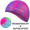 Aqua Speed Swimming Cap for Men, Bathing Cap Multi-Coloured with