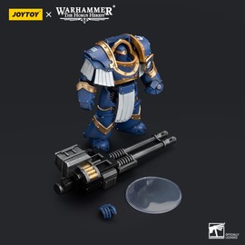 Warhammer 40k: Ultramarines Cataphractii Terminator Squad Terminator with Reaper Autocannon Action Figure 1:18 Scale