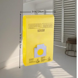 15 Packs of Canister Vacuum Cleaner Bags Compatible with Kenmore Canister Type C/Q 5055,50555,50557, 50558, Type C-5 C-18, 53292, 200 series, 400 series, 600 series, 700 series, 800 series Vacuums
