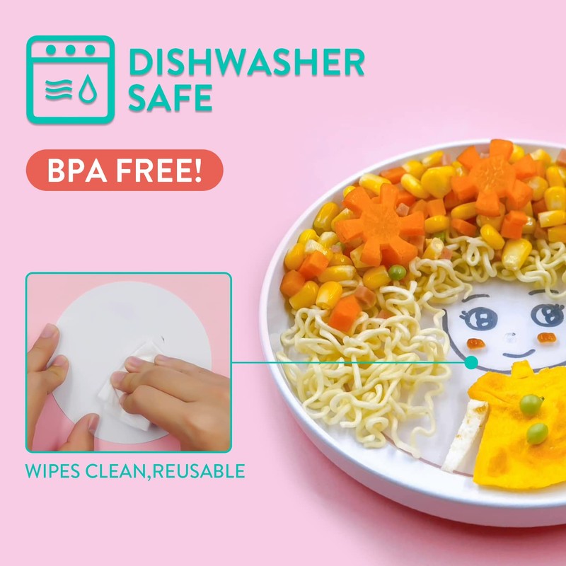 Prince Lionheart Create Plate Complete Set