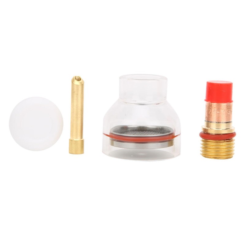 Gerioie Torch Glass Cup, Welding Torch Accessories, Gas Lens, Resistance