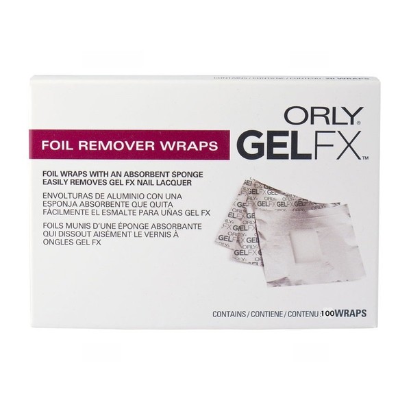 ORLY Foil Remover Wraps Pack of 100