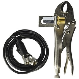 Vise Grip Antenna Mount with 9 Ft PL-259 Cable - For 3/8-24 thread Antennas