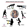 Bandas Ligas Resistencia Elastica Ejercicio Fitness Gimnasio