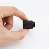 EMSea 4pcs Black G 1/4 Inch Extended Nut Seat 20mm