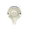 LST 2 x condensation chimney cap light grey heater for