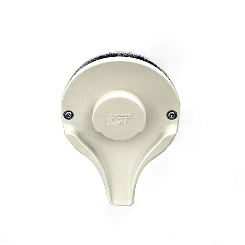 LST 2 x condensation chimney cap light grey heater for