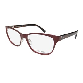 Bobbi Brown 0QVH Women's The Kylie Matte Red Havana Eyeglasses