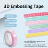 Airmall 6 Rolls 9 mm Embossing Tape Compatible with Dymo