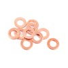 ACROPIX 6mm x 12mm x 1mm Flat Ring Copper Crush