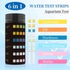 AIMALL 50pcs Wancheng 6-in-1 Aquarium Water Test Strips - Multi-Element