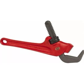 Ridgid 9-1/2" Steel Offset Hex Pipe Wrench 2-5/8" Pipe Capacity