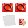 2 Pcs Paint Edger Tool Set, Red, Multifunctional, Cutting in