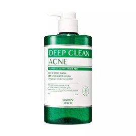 해피바스 딥클린 티트리 아크네케어 바디워시 900g Happy Bath Deep Clean Tea Tree Acne Care Body Wash 900g