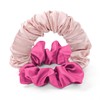 GXGM Heatless curls,weicher Schlafkrawatten-Scrunchie,Scrunchie a rullo senza calore per capelli