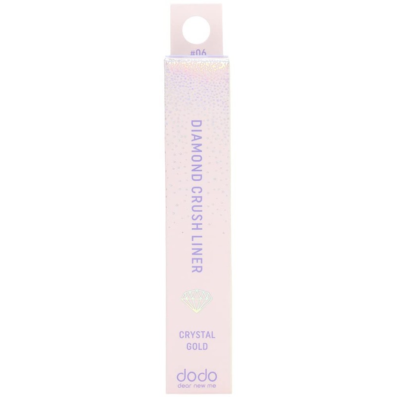 Dodo Diamond Crash Liner D #06 Crystal Gold (1 Piece)