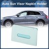 INFINAUTO Car Tissue Holder, Auto Sun Visor Napkin Holder, Car