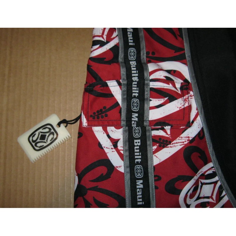 Maui Built Men’s Maui Built Hawaii Black & Red Classic