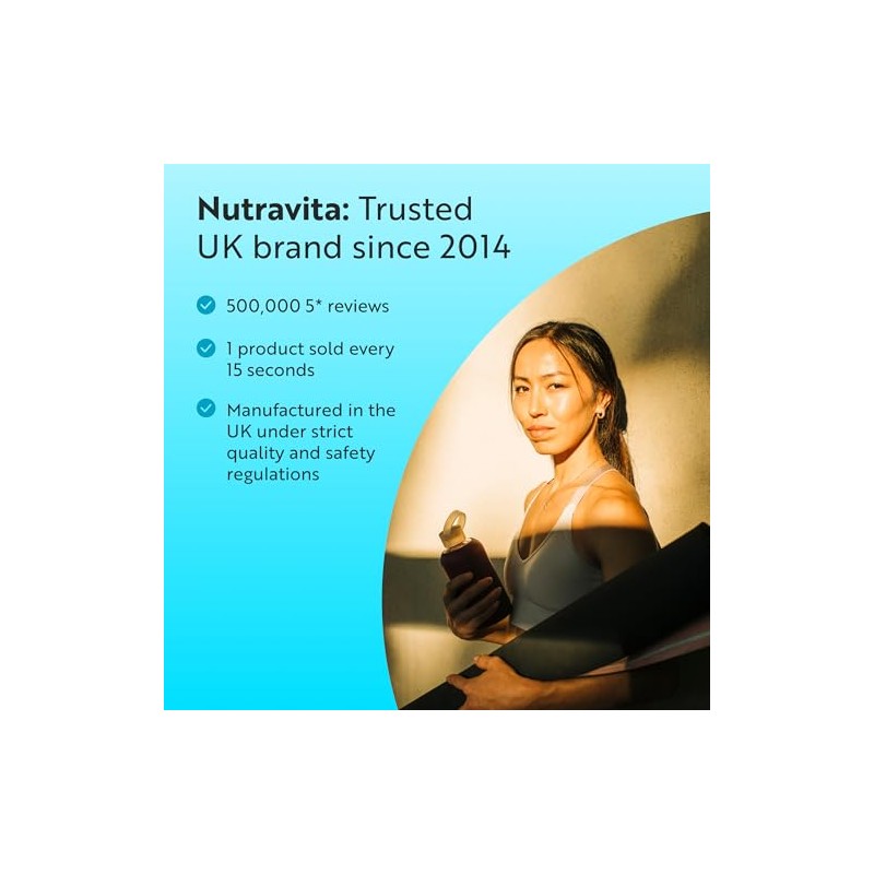 Nutravita Marine Collagen Tablets 1400mg & Hyaluronic Acid - 60-1