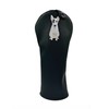 CHEZBABY Bull Terrier PU Leather Golf Club Covers Driver Headcovers