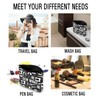 JXGZSO Funny Sewing Machine Cosmetic Bag Sew What Zipper Pouch