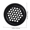 Gatuida 20 Pcs Stainless Steel Louvered Vent Covers Round Air