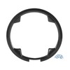 X AUTOHAUX Sprocket Cover Black 1 Piece for Bicycle Plastic