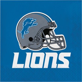Trendware Trendware Detroit Lions Napkins, 48 ct